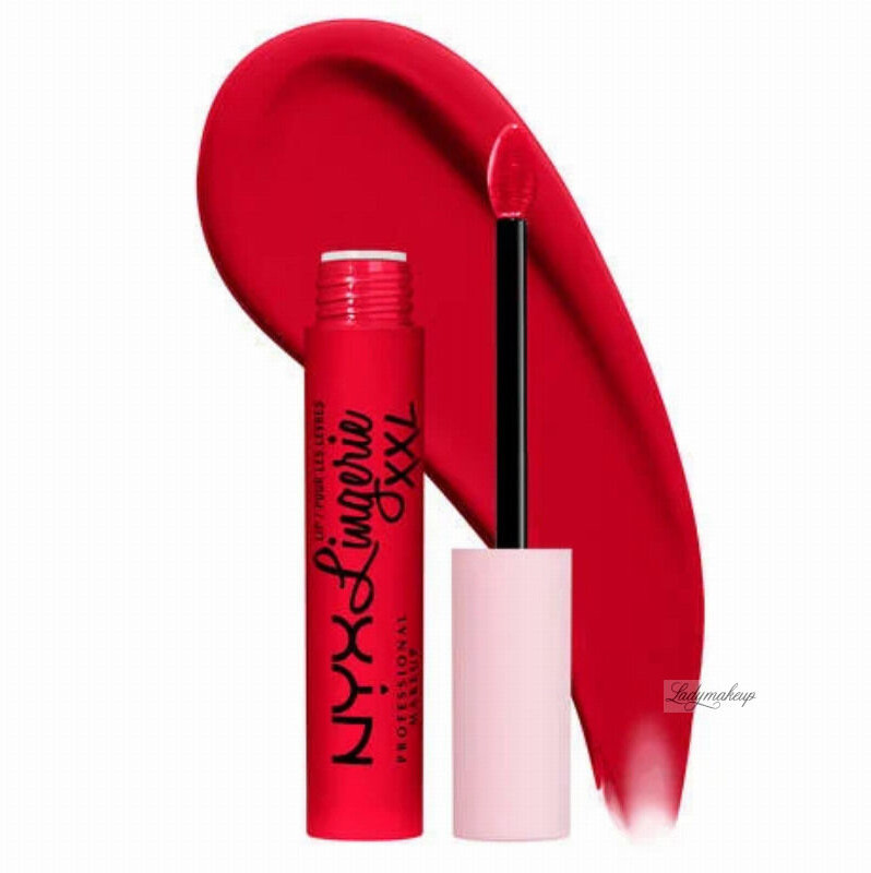 NYX Professional Makeup Professional Makeup - Lip Lingerie XXL Matte Liquid Lipstick - Matowa pomadka do ust w płynie - 4 ml - 28 - UNTAMABLE