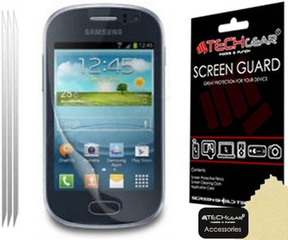 Samsung TECHGEAR Techgear Przezroczysta folia ochronna na ekran LCD do Galaxy Fame S6810 (3 sztuki) SCRP-S6810-3PK