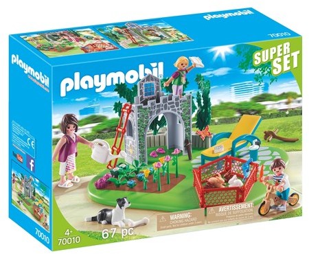 Playmobil SuperSets Family Garden 70010