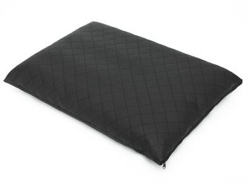 Hobbydog Materac dla Psa Elitye czarna eko skóra L o wymiarach 54 cm x 37 cm L MELCES14