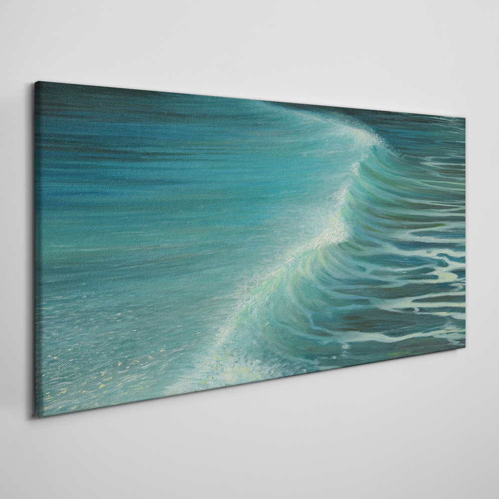 PL Coloray Obraz na Płótnie morze fale 100x50cm