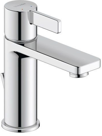 Duravit D-Neo Bateria umywalkowa z korkiem chrom DE1020001010