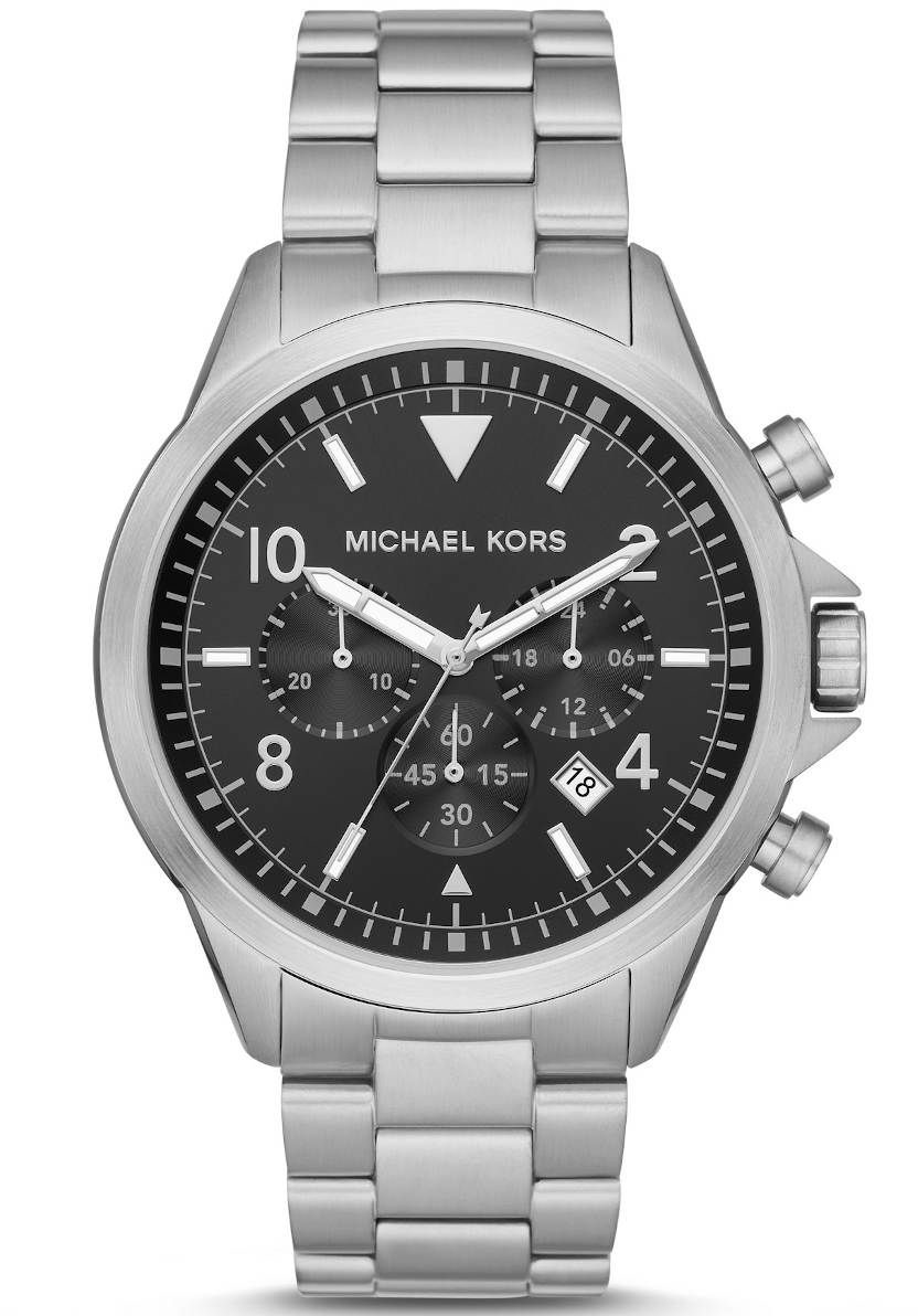 Michael Kors MK8826 Zegarek Męski Gage srebrny