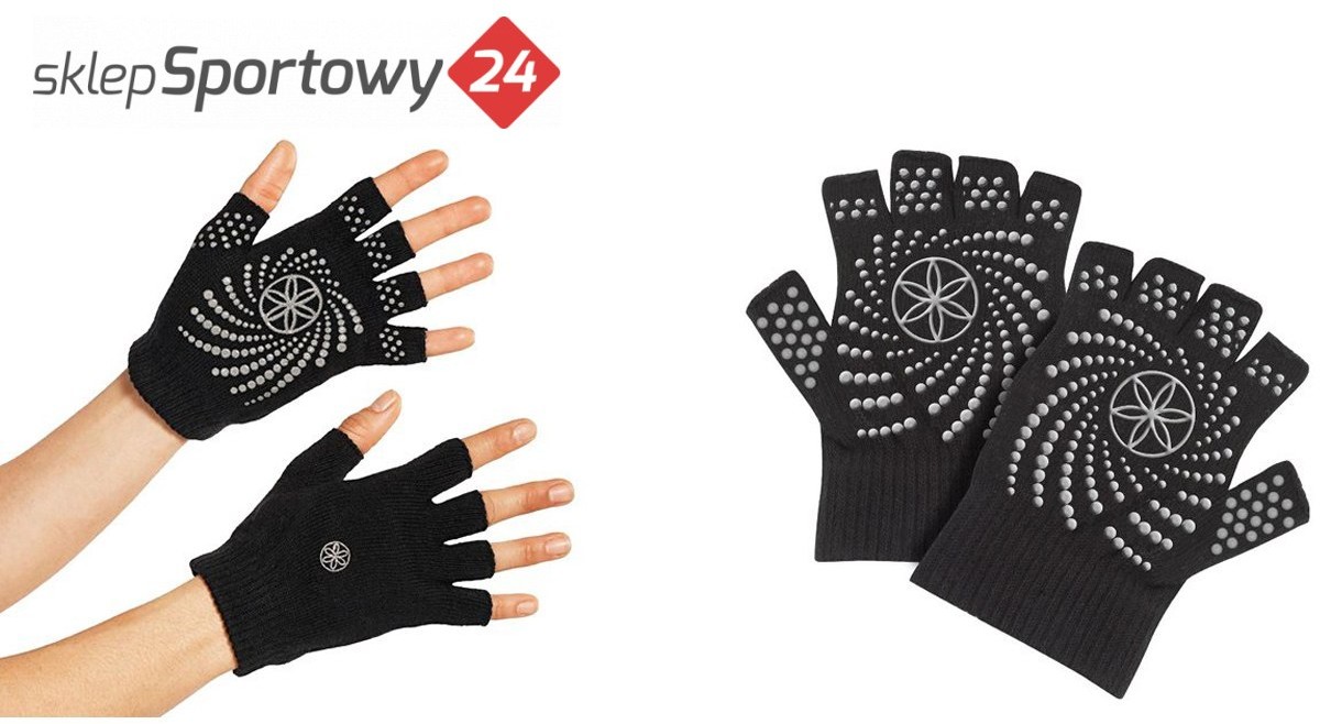 GAIAM RĘKAWICZKI ANTYPOŚLIZGOWE BEZ PALCÓW GAIAM 54029