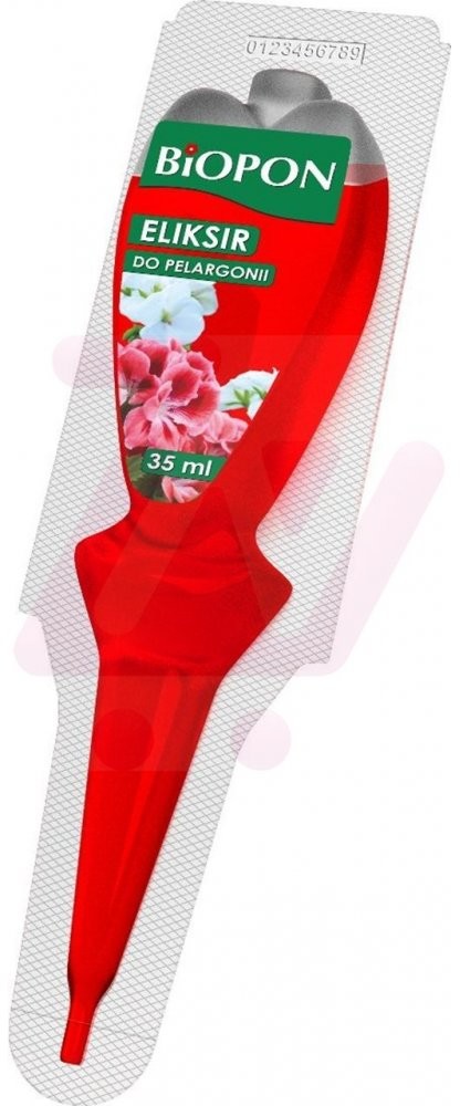 Bros Biopon Eliksir do pelargonii i innych roślin balkonowych 35ml