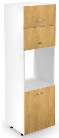 Kuchenna szafka do zabudowy piekarnika dąb miodowy A4-D13