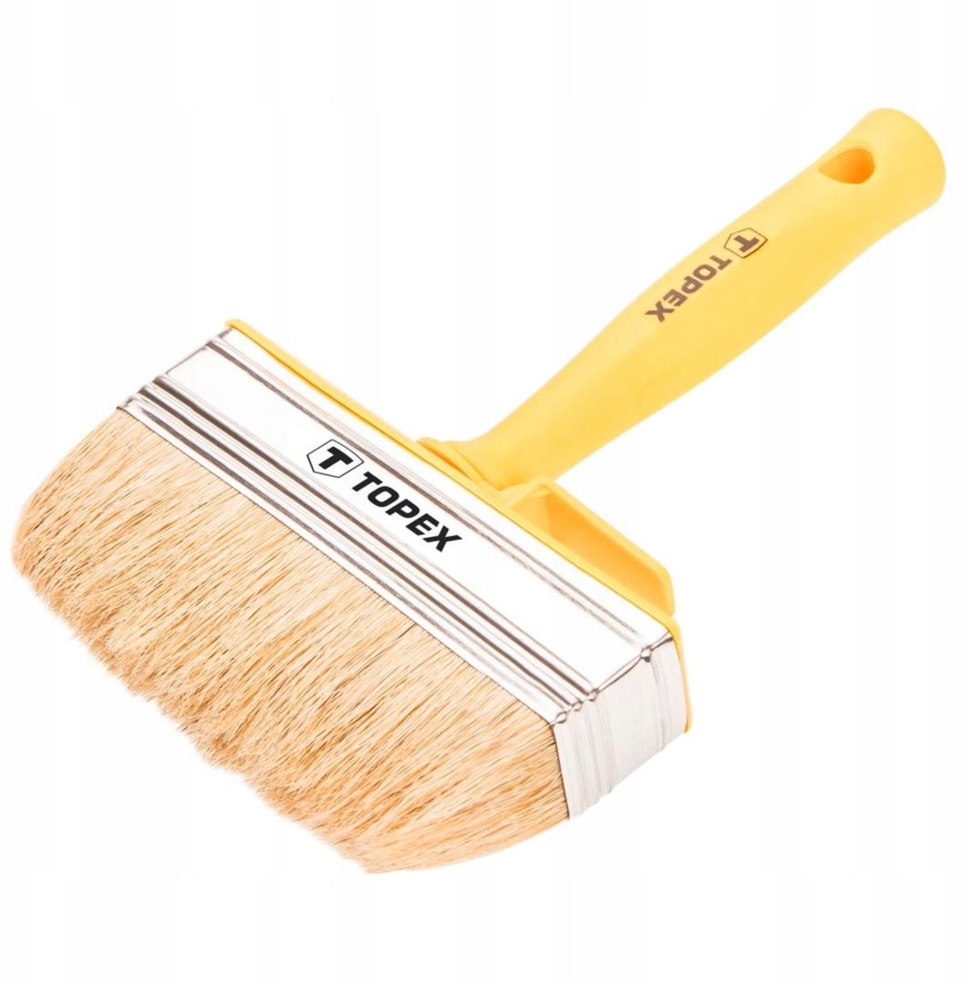 Topex Pędzel ławkowiec plastikowy 14 x 4 cm