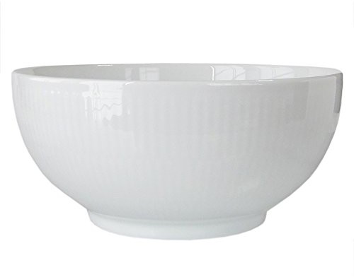 Royal Copenhagen miska  żebrowaną Biały  18 cm 2408456