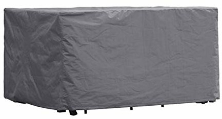 Perel Garden Pokrowiec  OCGS-S do zestawu prostokątnego Lounge-S, czarny, 165 x 135 x 95 cm