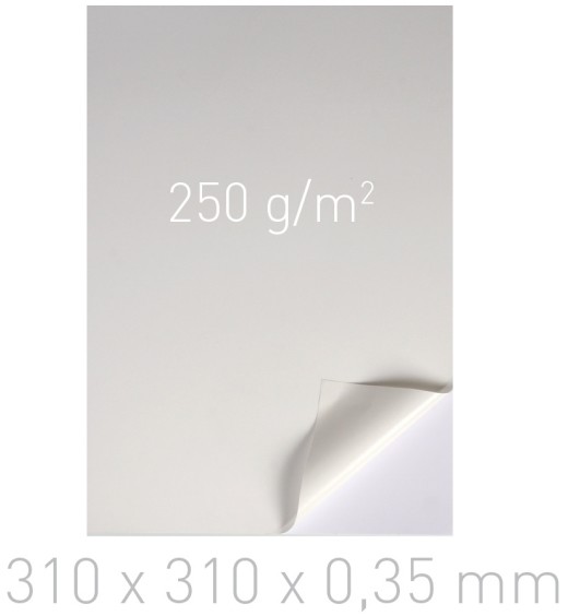 O.DSA Cardboard 310 x 310 x 0,35 mm 250 g/m2 100 sztuk NB-7739