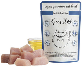 Gussto Fresh Turkey & Tuna 85 g