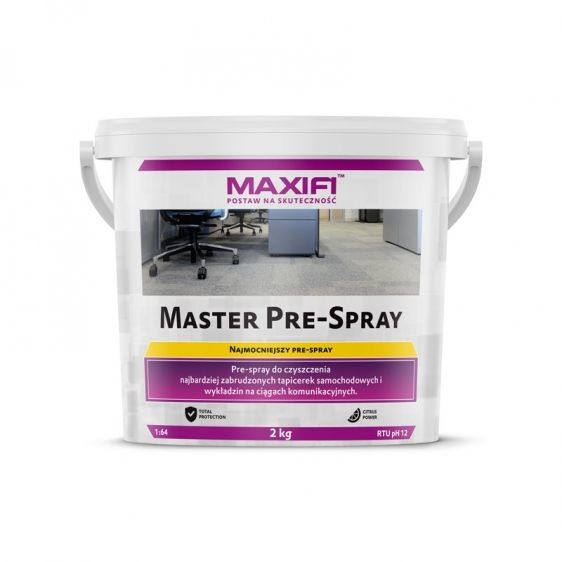 Maxifi Maxifi Master Pre-Spray  proszek do prania tapicerki materiałowej 2kg MAX000017