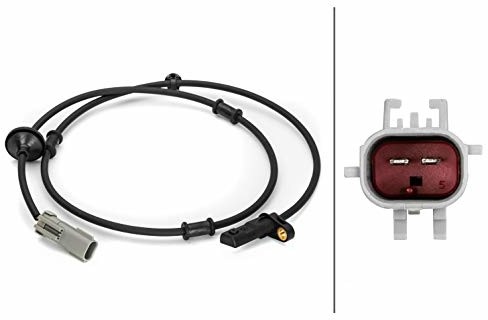 HELLA 6PT 014 494-571 czujnik, temperatura spalin - 2- biegunowy - przykręcany - Przewodu: 330[mm] 6PT 014 494-571