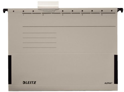 Leitz teczka zawieszana A4 Alpha, szary 19863085