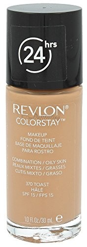 Revlon COLO rstay 24HRS Make-Up SPF 15 (370 Toast hale Combination to oily Skin) 30 ML 7221553010