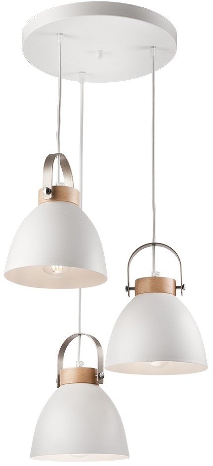 Lamkur Żyrandol na lince DANIELLE 3xE27/60W/230V