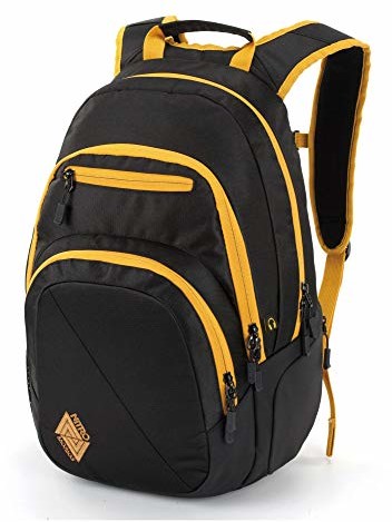 Nitro Nitro Stash plecak szkolny Schoolbag Daypack plecak damski torba szkolna piękny plecak na co dzień torba rowerowa, 29 l wielokolorowa złoty czarny 29L 1131-878011