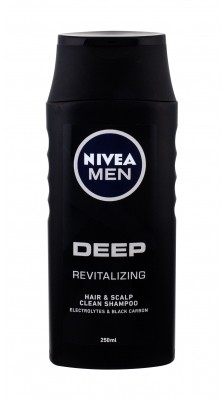 Nivea Men Deep Revitalizing szampon do włosów 250 ml dla mężczyzn