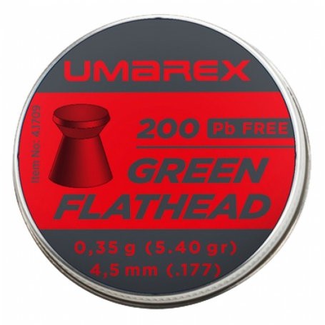 Umarex Śrut Green Flathead 4,5 mm 200 szt. 4.1709