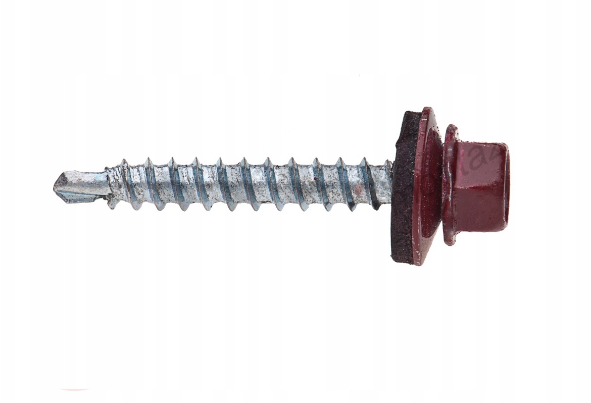 Wkręty farmerskie Farmery 4,8x50 - 100szt Ral 3011