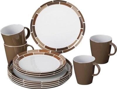 Brunner 16-częściowy zestaw naczyń Chocolate 0830155N.C9C