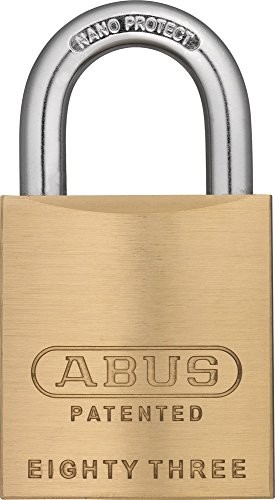 ABUS KG 83/45 45 MM z mosiądzu z kłódką Carded 8345C