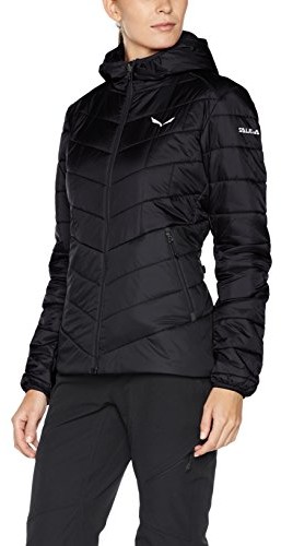 Salewa Fanes Triwool CLT kurtka damska z kapturem, czarny, 38 00-0000026649