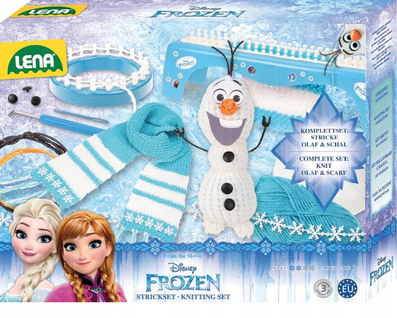 Zestaw Do Tkania Tkacki Frozen Zrób Olafa I Szalik