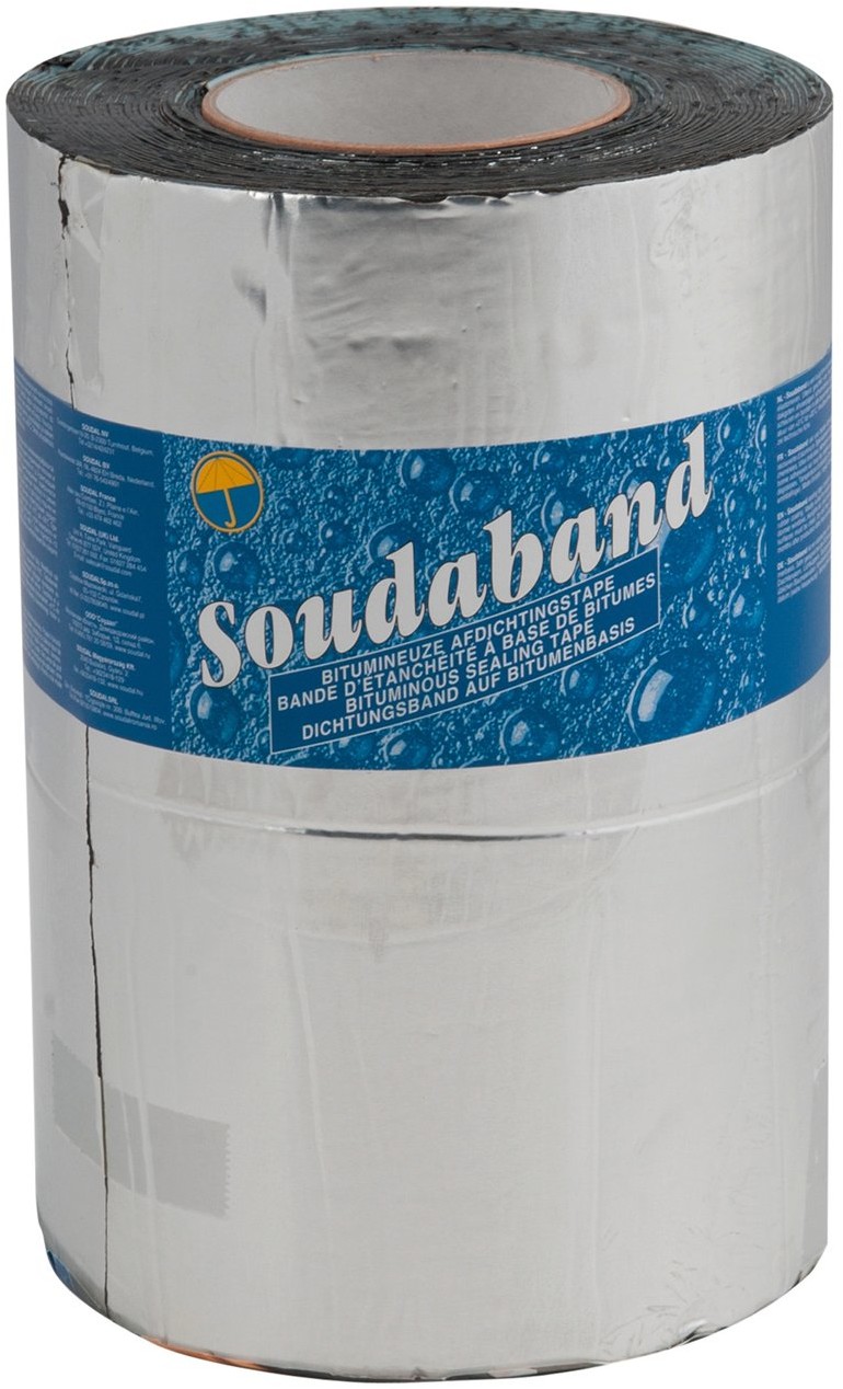 Soudal Soudal Taśma dekarska Soudaband aluminium 30 cm x 1000 cm