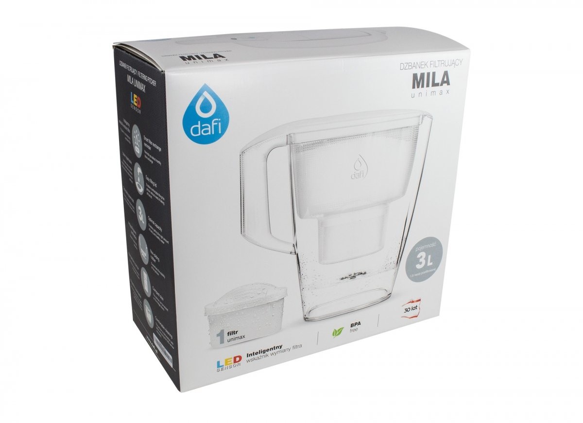 Dafi Mila Unimax 3,0 L LED Biały