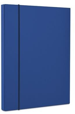 OFFICE PRODUCTS Teczka-pudełko z gumką PP, A4/30, granatowa 21187511-03
