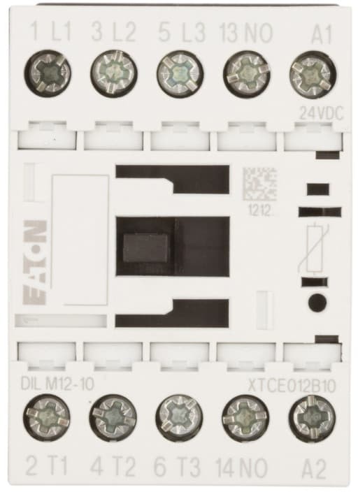 Eaton Stycznik mocy 12A 3P 24V DC 1Z 0R DILM12-10(24VDC) 276845