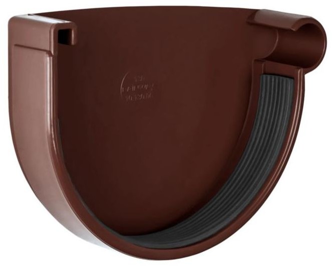 Zatyczka rynny z uszczelką 90 mm Prawa