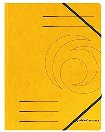 Herlitz Teczka rysunkowa Colorspan, A4, żółta 11387164