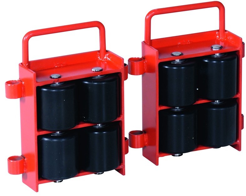 intra.se Swedmach Rolki Do Transportu Maszyn, Poliuretanowe, 6 T