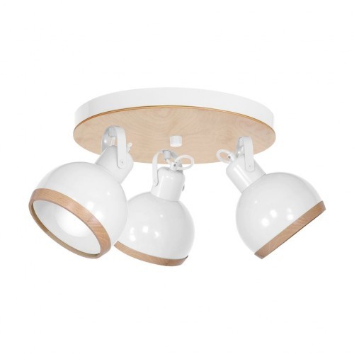 Milagro Lampa sufitowa OVAL WHITE 3xE27 MLP8652