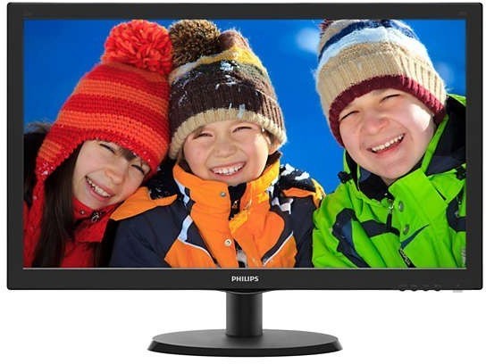 Philips  21.5 223V5LHSB2/00 LED HDMI Czarny 223V5LHSB2/00