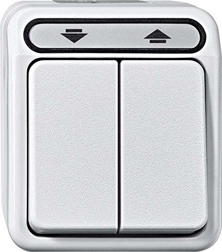Merten rolety elektryczny, 1-biegunowy, Aqua Star, jasnoszary, meg3715 8029 MEG3715-8029
