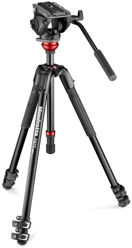 Manfrotto 190 video + głowica 500AH (MVK500190XV)