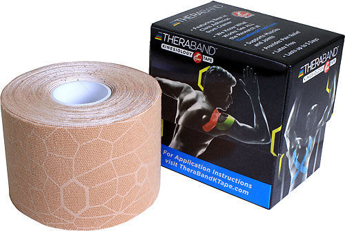 Tape Thera-band Thera Band Kinesiology BEŻOWY - Siła z precyzyjnym naciągiem (TheraBand Cramer) 087453129281