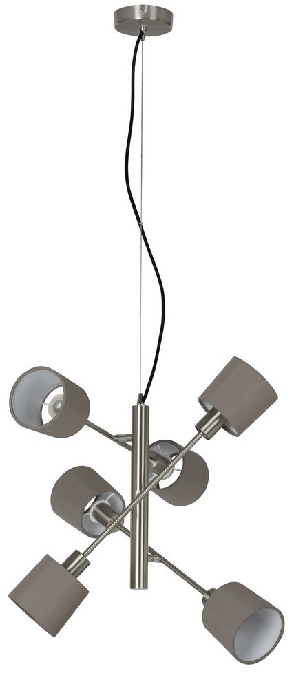 Briloner 4810-062 - Żyrandol na lince 6xE14/5,5W/230V