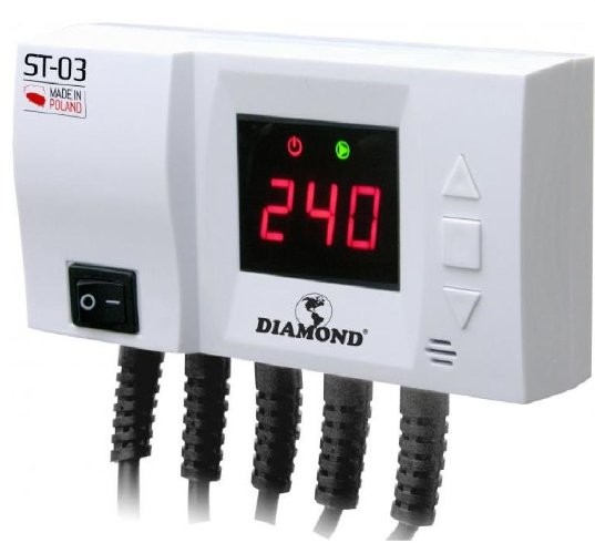Diamond sterownik pompy Co i Cwu Led ST-03 ..083