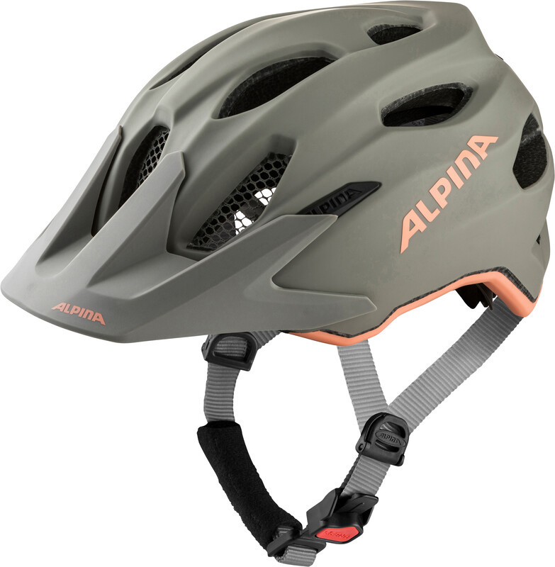 Alpina Carapax Flash Kask rowerowy Młodzież, szary 51-56cm 2022 Kaski rowerowe 9697123