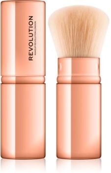Makeup Revolution Rose Gold pędzel do makijażu Kabuki