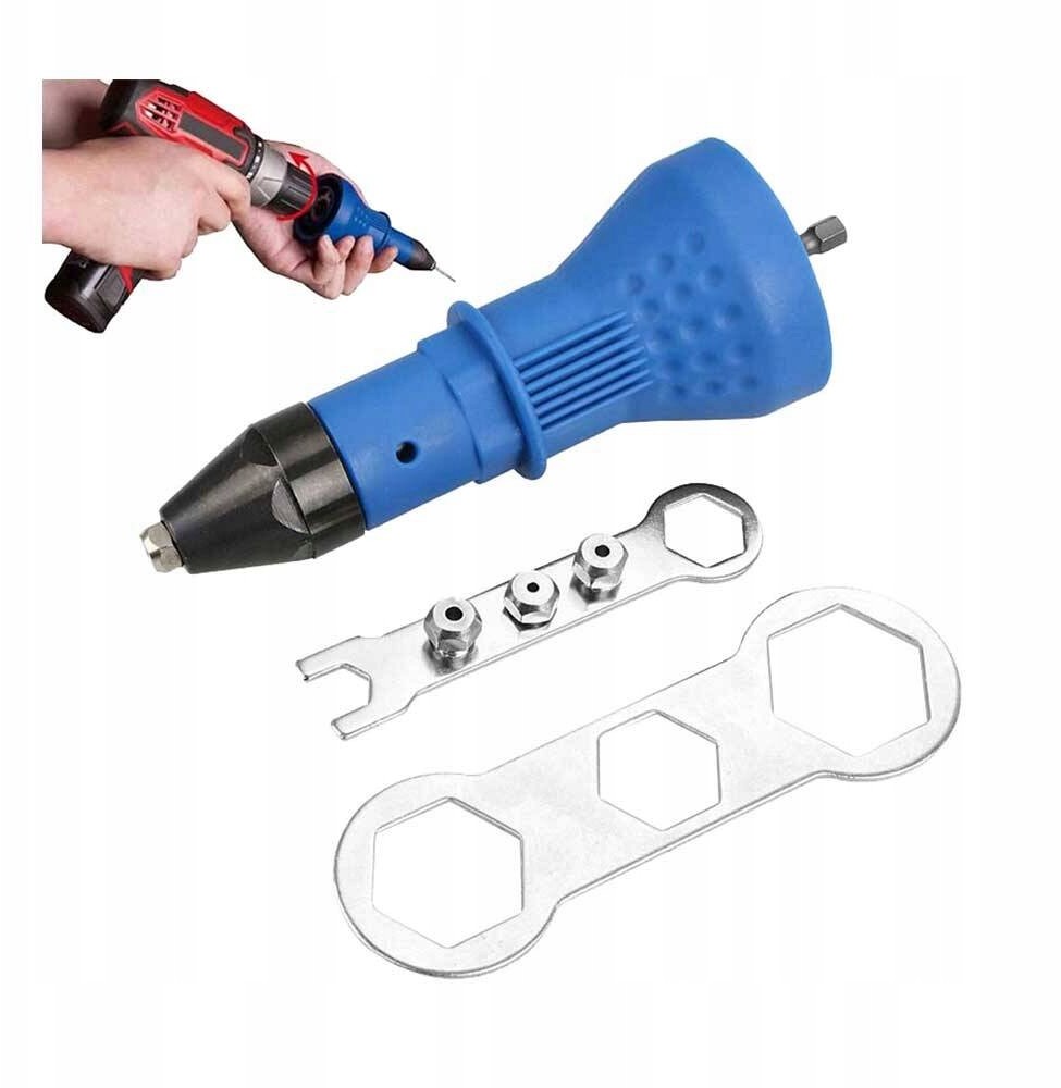 Adapter Na Wkrętarkę Nitownica Do Nitów 2,4-4,8mm