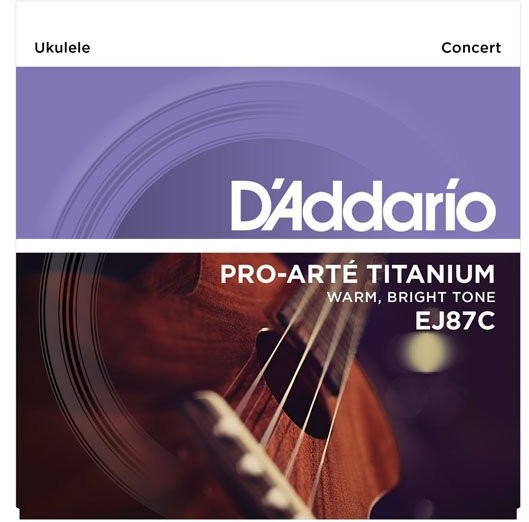 DAddario Titanium EJ87C - Struny do ukulele koncertowego