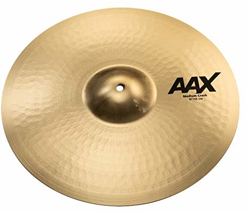 Sabian SABIAN - 45 cm AAX Medium Crash, błyszczące wykończenie 21808XCB