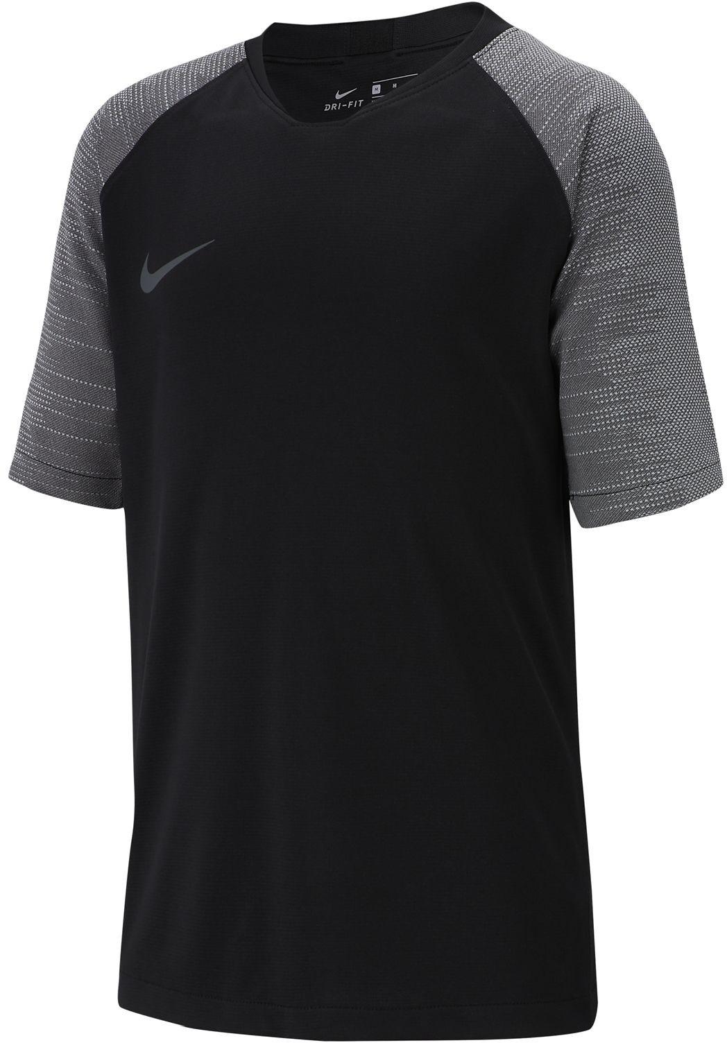 Nike Koszulka juniorska Breathe Strike AT5885 010/black/grey