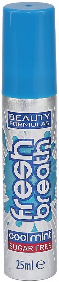 Beauty Formulas odświeżacz do ust cool mint 25 ml | DARMOWA DOSTAWA OD 149 PLN!