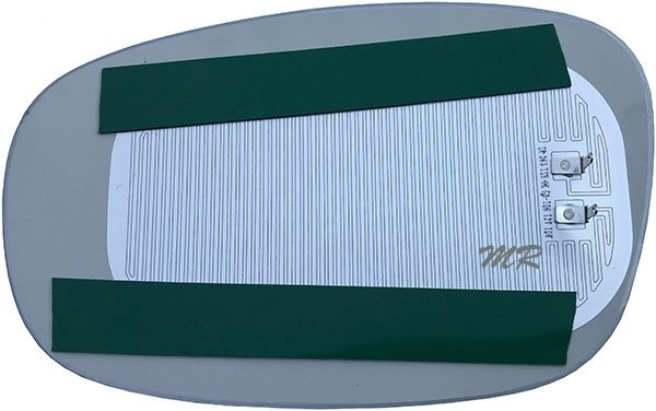 Szkło lusterka prawe PODGRZEWANE WYPUKŁE SFERYCZNE Chrysler 300C 2005-2010 CH15DG